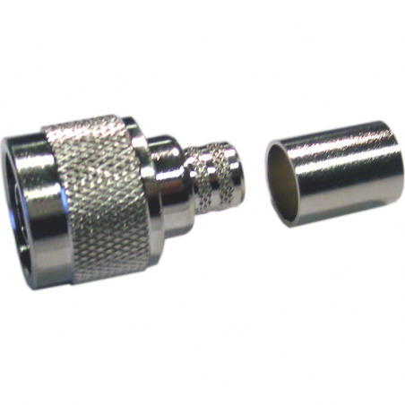 N-stik han coax for crimp - 5