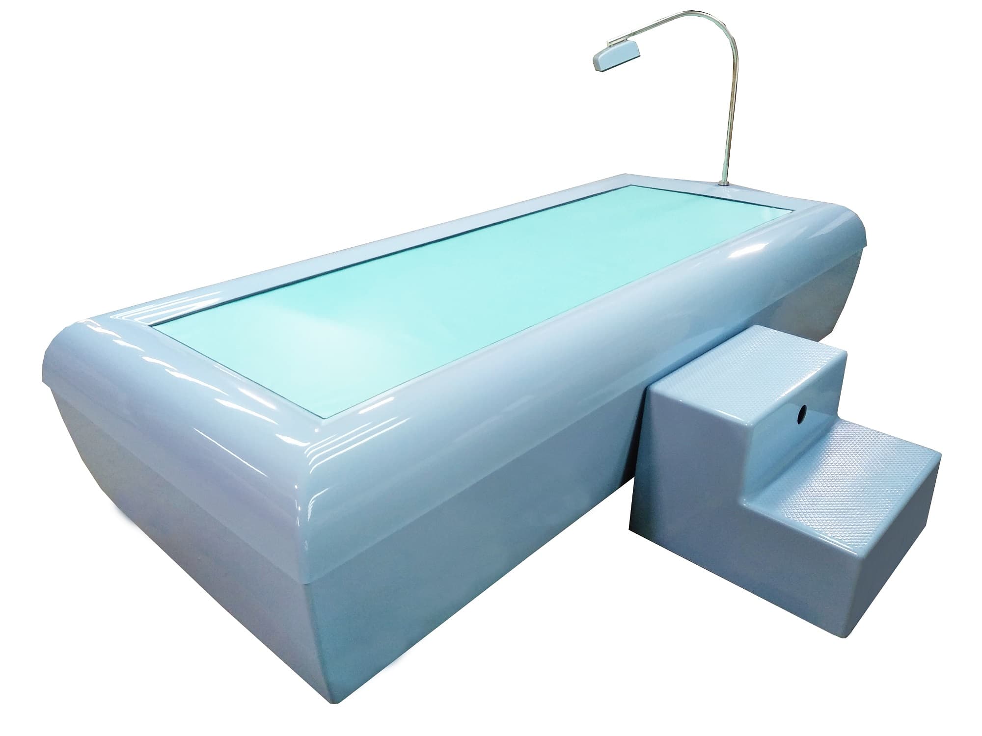 Кушетка бесконтактного гидромассажа Акваспа индивидуальное программирование массажа