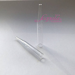 Вакуумная банка длинная стекло ø10 мм (фото)