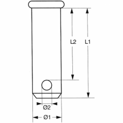 Splitbolte/Rigbolte