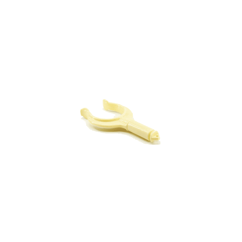 Ånggaffel i vit plast - 2