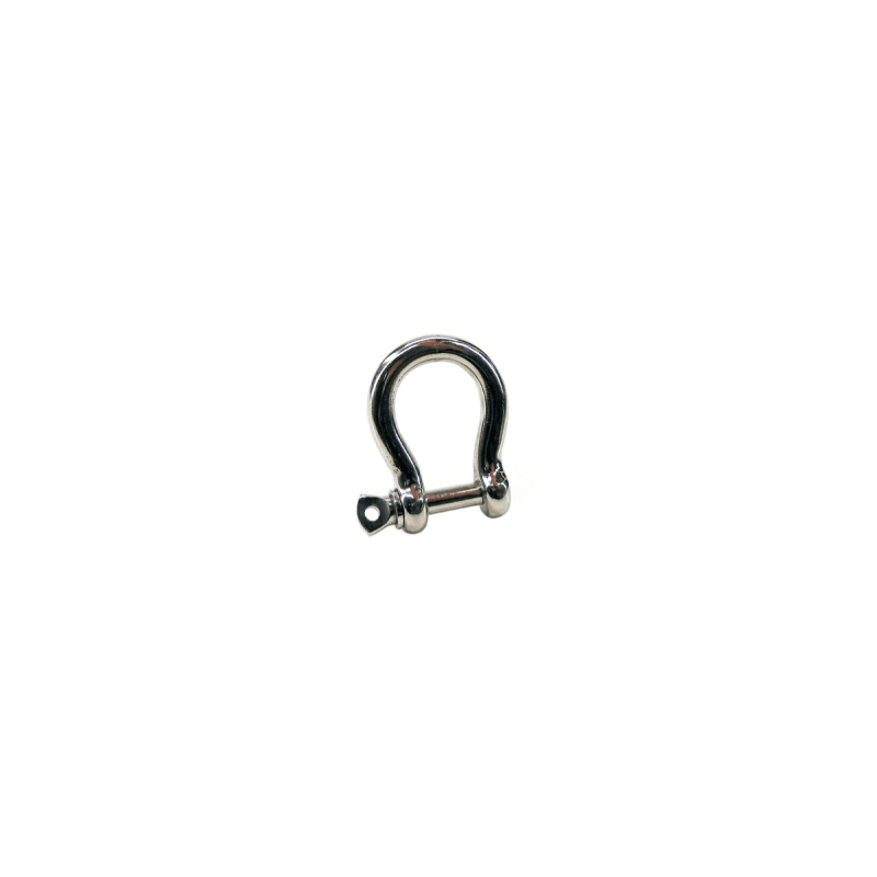 H-sjækel i rustfrit stål med sikret bolt - 4