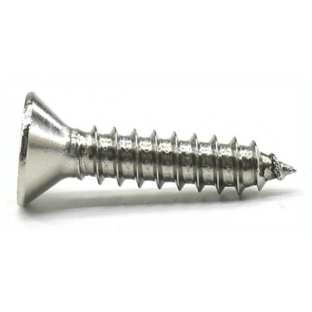 Selvskærende skrue undersænket med krydskærv Din 7982 A4 - 2