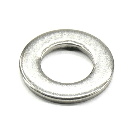 Almindelig skive Din 125A rustfri A4 - 2