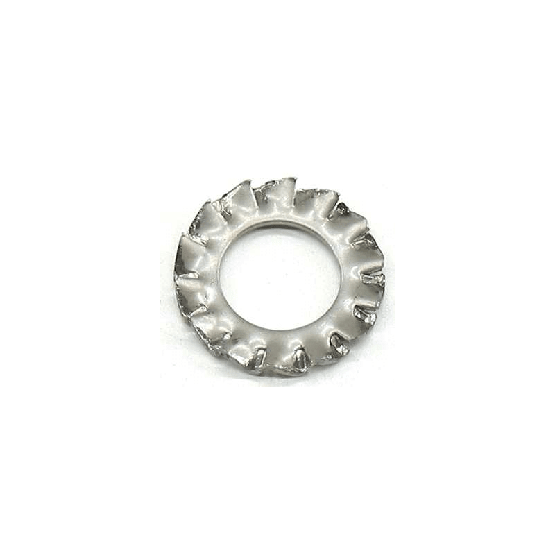 Sprocket Din 6798A rostfritt stål A4 - 2