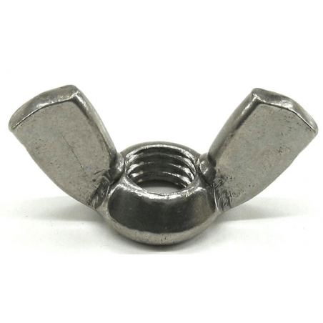 Fløjmøtrik Din 1587 rustfri A4 - 2