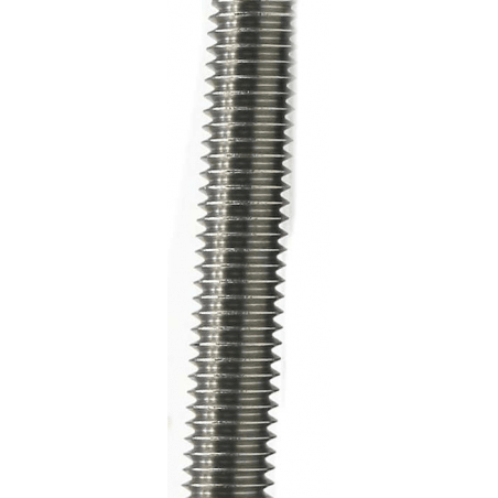 Gevindstang A4 Din 975 længde 1 meter rustfrit A4 - 2