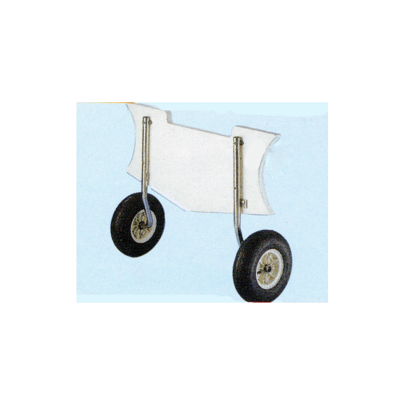 Transport hjulsæt - til gummibåd - 1