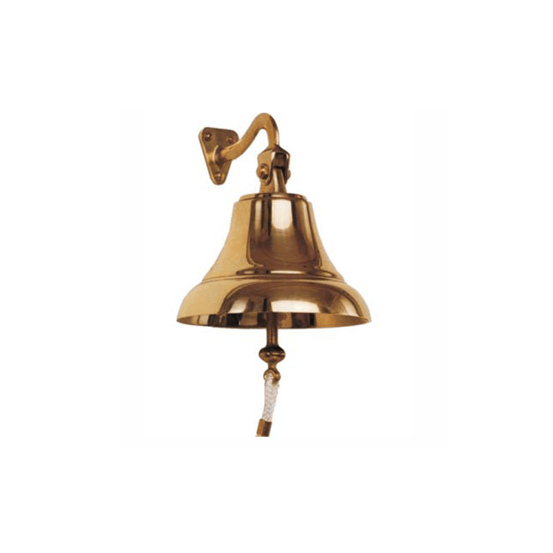 Messing Skibsklokke med Ophæng - flere str. - 2
