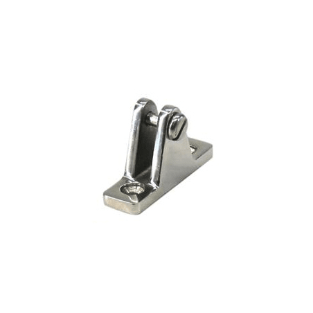 Kalechebeslag dæk med vinkel i rustfrit stål - 1