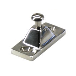 Kalechebeslag sidemoneteret dæk i rustfrit stål - 1