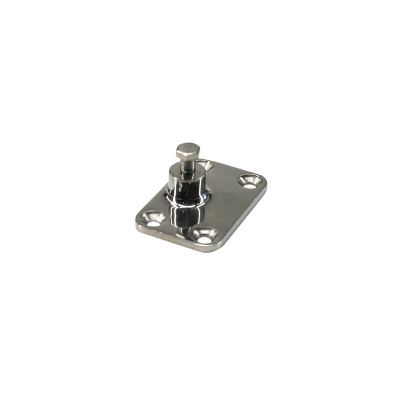 Kalechebeslag sidemonteret dæk i rustfrit stål - 1