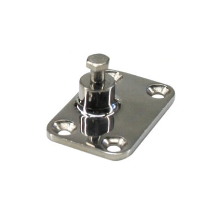 Kalechebeslag sidemonteret dæk i rustfrit stål - 1