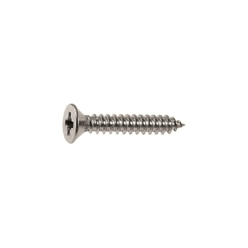 Protecq DIN 7982 selvskærende skrue, undersænket og krydskærv - 2
