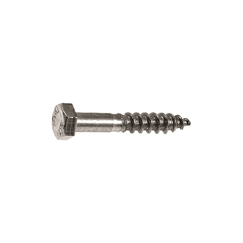 Protecq DIN 571, træskrue sekskantet hoved - 2