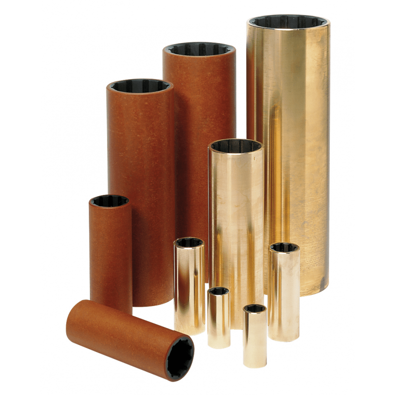 Vandsmurte gummilejer, tommer/tommer - 2