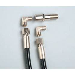 Slangetilslutning vinkelsæt til 2 stk. hydraulik slanger