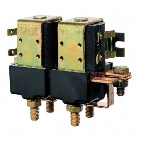 VETUS dubbel make/break-relä, 12 volt/1500 watt, M8-anslutningar