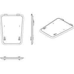 ALTUS däckslucka trapeziummodell