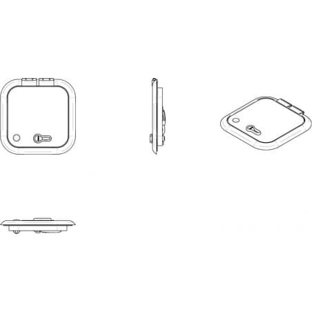 ALTUS ventilationslucka - modell 1