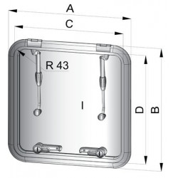 ALTUS deck hatch - model 1