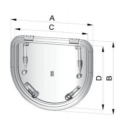ALTUS ventilationslucka - modell 2