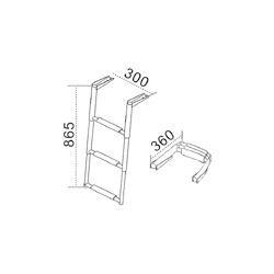Badestige teleskop - 1