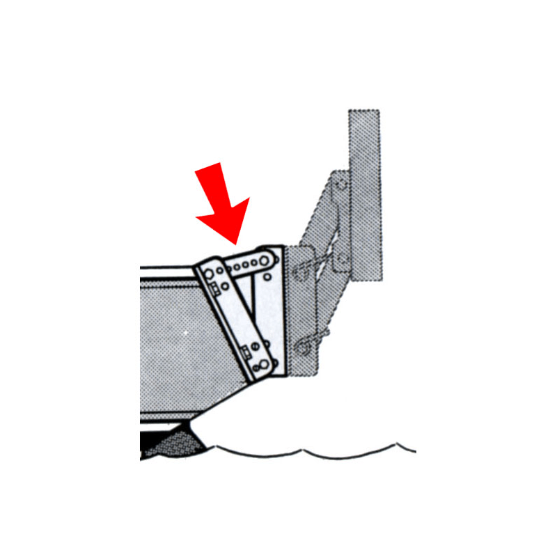 Vinkelfäste för lyftkonsol - 1