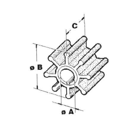 Impel Johnson/Evinrude 432941 - 1