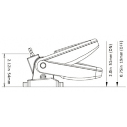 Seaflo flytande strömbrytare 20A - 1