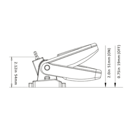 Seaflo flydekontakt 20A - 3
