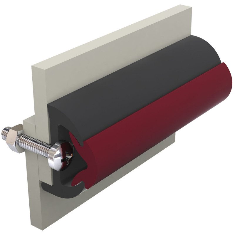 Rubbing strake, idealisk för GRP-båtar