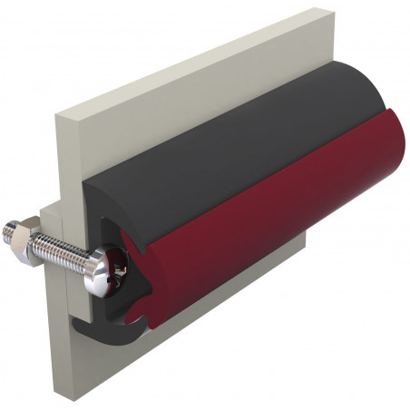 Rubbing strake, idealisk för GRP-båtar