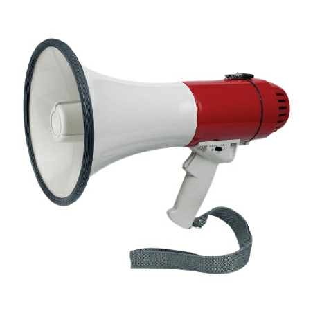 Megafon med siren - 1