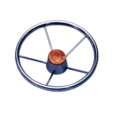 Rat i rustfrit stål med 5 egre - 1