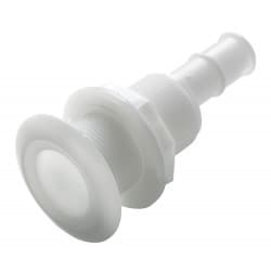 Genomgående skrovanslutning för