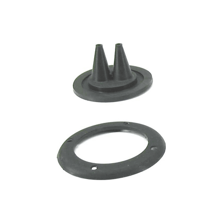 Gummibälg med 2 hål - 1