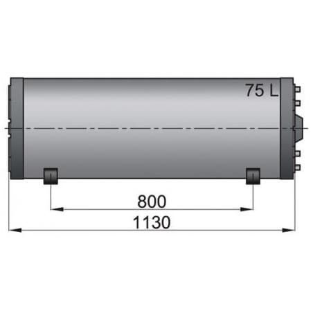 Double wall calorifiers type WHD