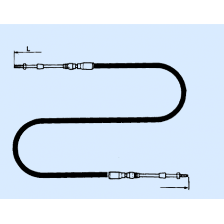 Seastar styrkabel CC2300 - 2