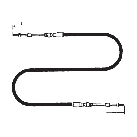 Seastar styrkabel CC3300 - 2