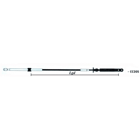 Seastar styrkabel CC179 till Mercury / Mariner - 2