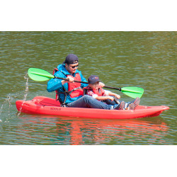 Sittande kajak - Vuxen med barn - 1