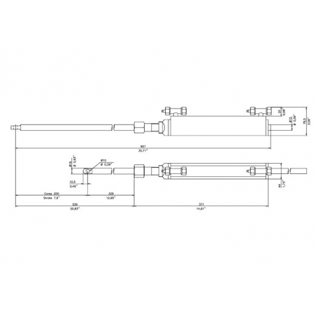 Cylinder bal.stern pow MC150BE - 2