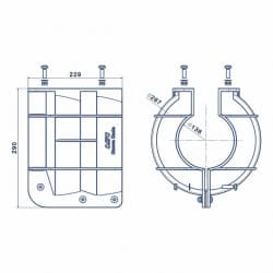 Propelbeskytter Ø 23cm. - 1