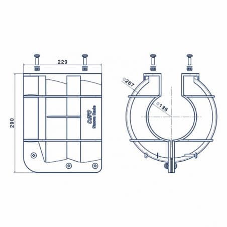 Propelbeskytter Ø 23cm. - 3