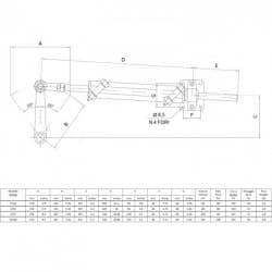 Hydraulcylinder CE100 - 1