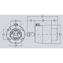 MaviMare hydraulisk styring stern drive GF300BET - 1
