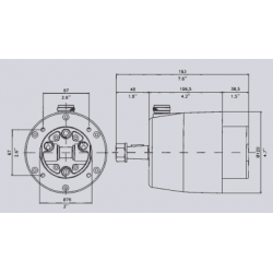 MaviMare hydraulisk styring stern drive GF150T - 1