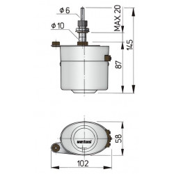 Vetus Viskersæt ORW - 1