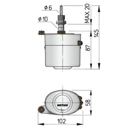 Vetus Viskersæt ORW - 2